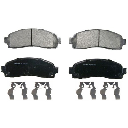 Wagner Brakes Severeduty Disc Pad Set, Sx833 SX833